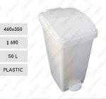Cos deseuri din plastic cu pedala