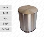 Cos menajer Inox cu pedala